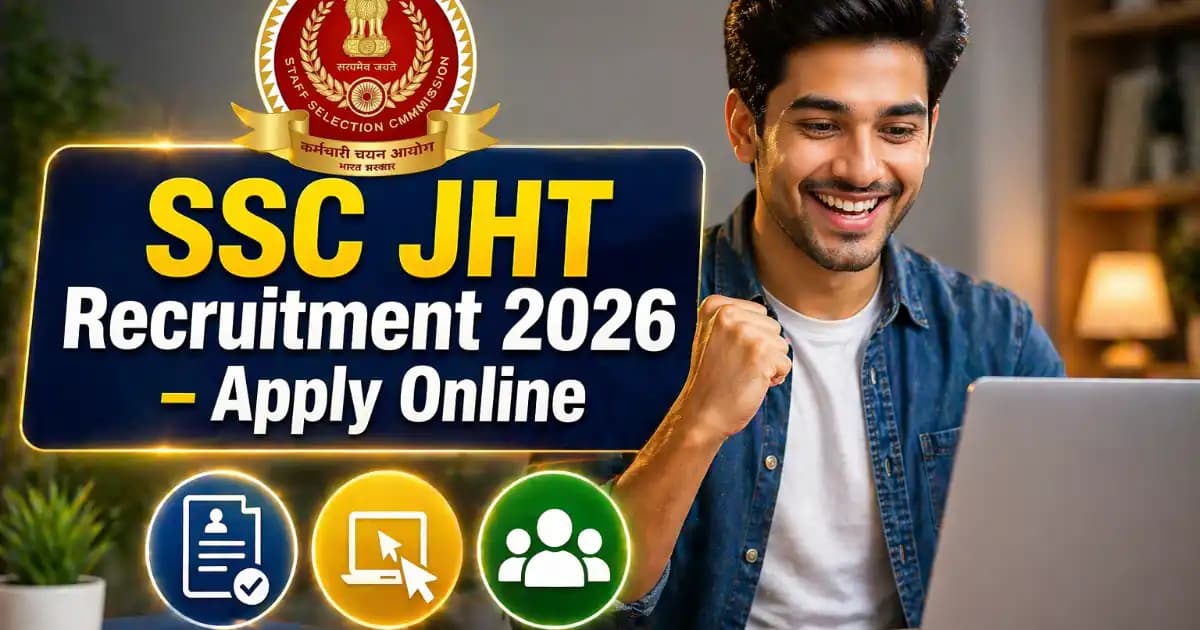 SSC JHT Recruitment 2026 – Apply Online for 84 Hindi Translator Posts