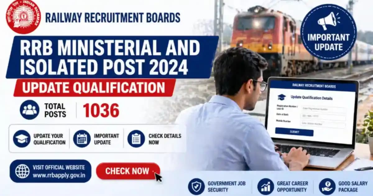 RRB NTPC 10+2 UG Level Admit Card 2026 – Check Exam City for 3050 Posts