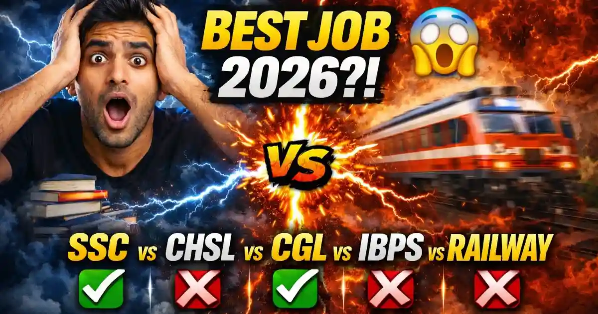 SSC Selection Post Phase 14 vs CHSL, CGL, IBPS 2026 — Which Is Better?